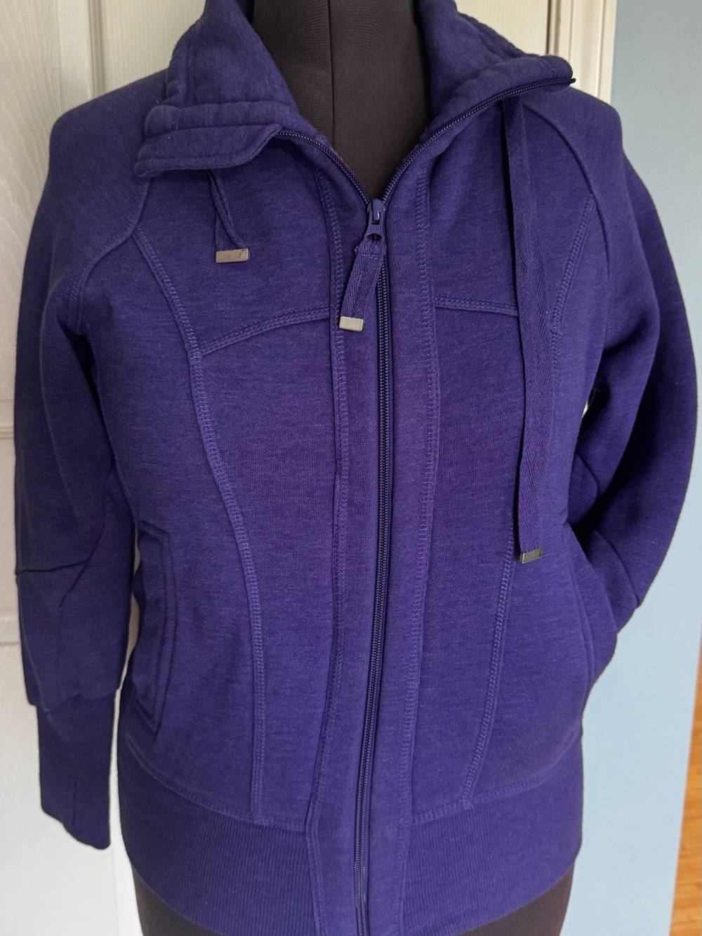 Mondetta Women’s Purple Full-Zip Hoodie Jacket